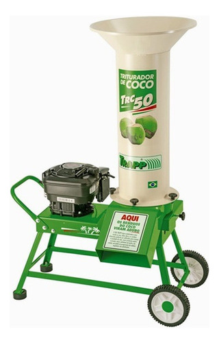 Triturador De Coco A Gasolina Trc-50 Norma Nr-12 6,5hp Trapp