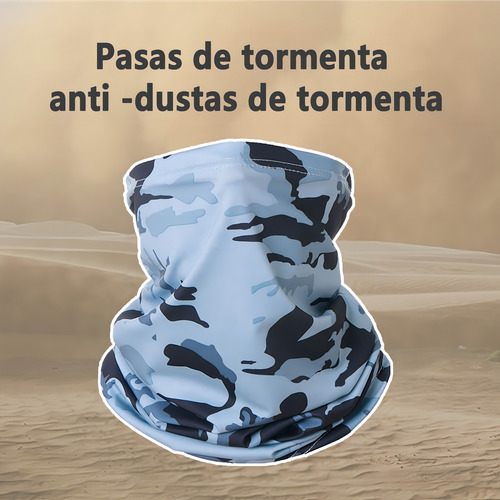 Mascarilla Deportiva Multifuncional Con Bandana 5 Piezas Negro Tamaño Uniforme