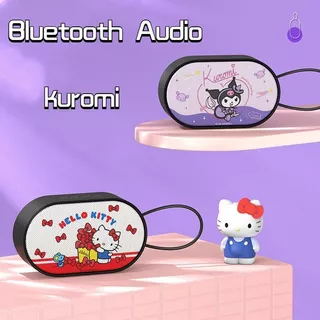 Bocina Bluetooth Sanrio Hello Kitty Kuromi Portátil Sin Pér