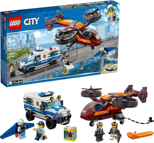 Set Juguete De Construcción Lego City Sky Police 60209