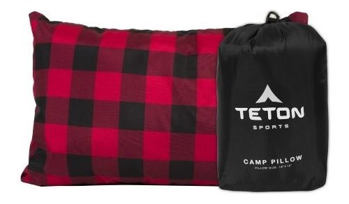 Teton Sports Almohada De Campamento Ideal Para Viajes