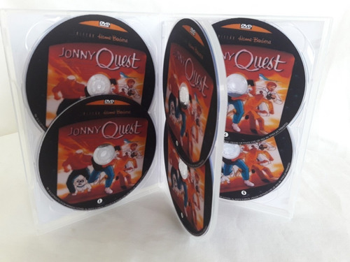 Imagem 4 de 4 de Dvd Coleção Jonny Quest - Clássicos - Raríssimo (6dvds)