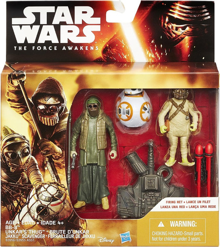 Star Wars The Force Awakens  Figure 3 Pack Desert Mission