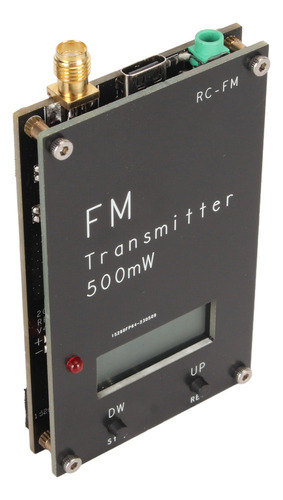 500mw Fm Transmitter With Lcd Screen 2000m 500mw 88108mhz