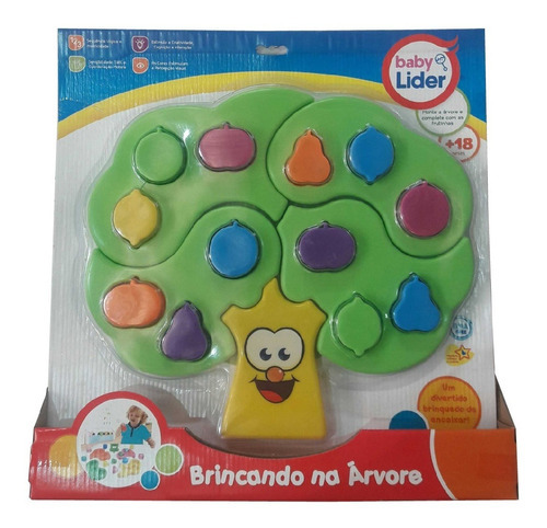 Brinquedo Infantil Baby Lider Brincando Na Árvore 5604 Cor Colorido