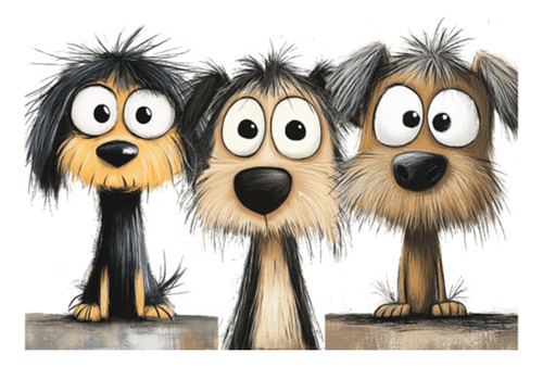 Imágenes Digitales Perros Perritos Whimsical 116799586