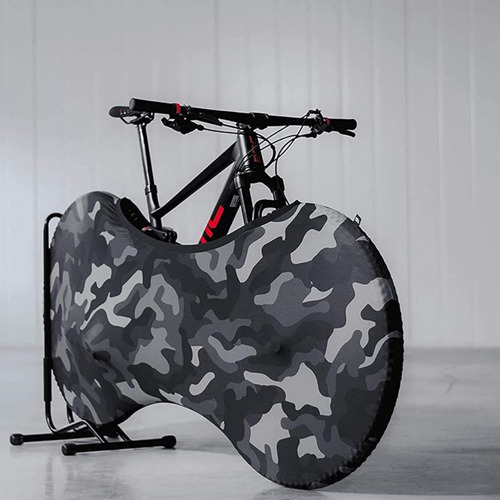 Funda De Bicicleta Impermeable Lavable A Prueba De Arañazos Color Gris oscuro Talla Universal