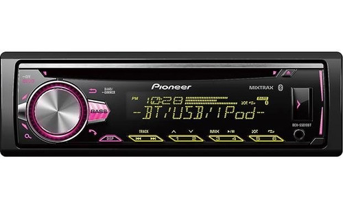 Cd Player Pioneer Deh-s5010bt Bluetooth Bass 4 X 50w Rms