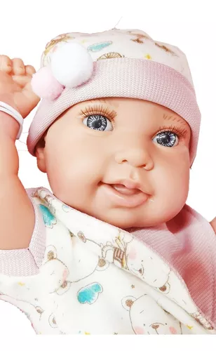 Bebê Reborn Menino Anny Doll Baby - Cotiplas - Xickos Brinquedos