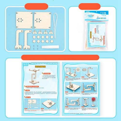 5 Kit De Experimento Científico De Brinquedo De 5 Unidades