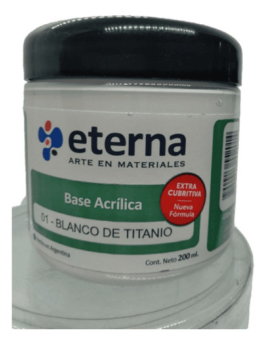 Pintura Acrilica Base Eterna Al Agua Arte 220 Ml