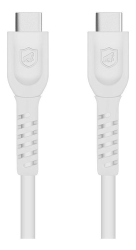 Cabo Dual Shock - Branco - Tipo C / Type C - 1,2m