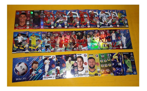 Euro Francia 2016 58 Tarjetas Diferentes Panini Adrenalyn