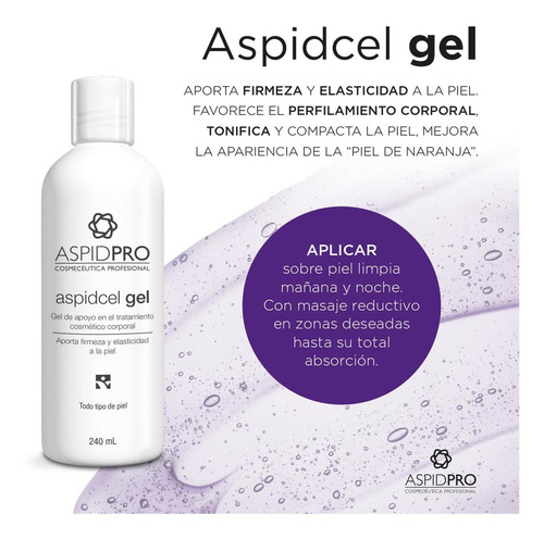 Aspidpro Aspidcel Gel Tratamiento Corporal