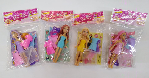 12 Muñecas Niña Económic Juguete Fiesta Cumple Regalo Premio