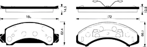 Pastillas Del Syl Ford Explorer 96-00