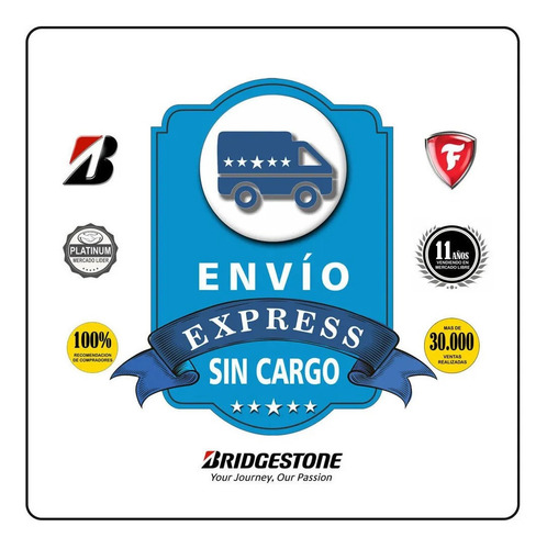 Combo 2u 195/75 R16c 107/105r Cv5000 Firestone Envio 0$