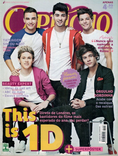 Capricho 1182: One Direction / Harry Styles / Jonas Brothers