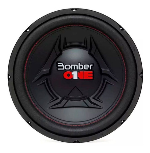 Subwoofer Bomber One 10p 200w Rms 4 Ohms Bobina Simples