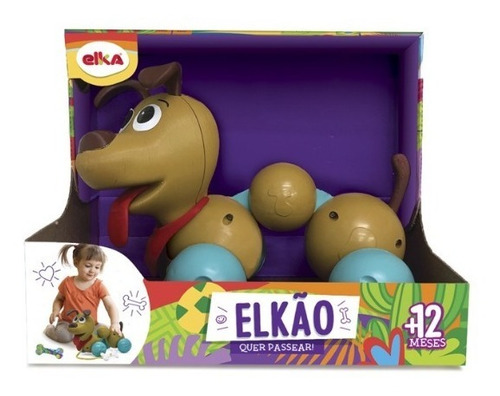 Brinquedo Elkão - Quer Passear  - Elka