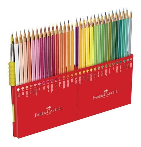 Imagen 2 de 2 de Lápices De Colores Acuarelables Faber-castell Por 60colores
