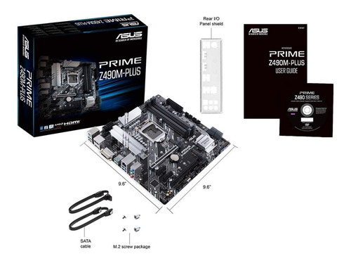 Motherboard Asus Prime Z490m Plus 10 Gen 1200 Z490 Intel