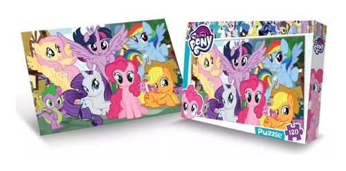 Puzzle My Little Pony Disney 120 Piezas Tapimovil Lloretoys