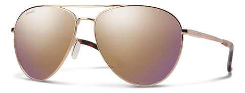 Gafas De Sol Smith Layback Lifestyle - Oro Rosa | Espejo Dor