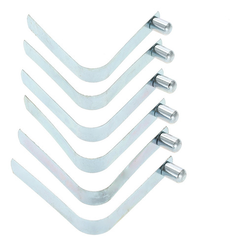 Pinzas Con Forma De Remo, 6 Unidades, Para Kayak, Carpa, Pos