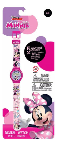 Reloj Digital De Minnie 5 Funciones Disney Junior