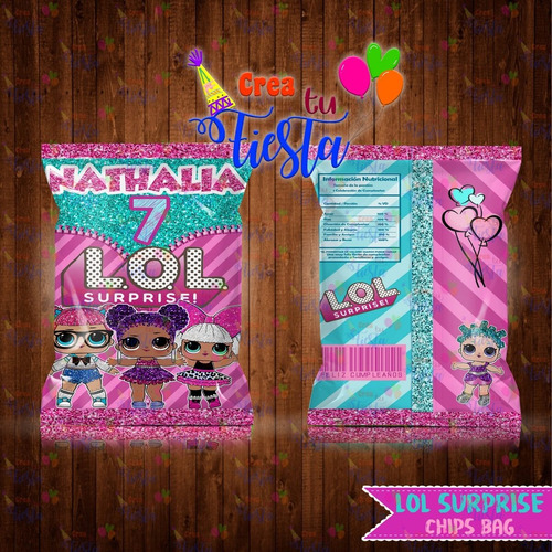 Bolsa Tipo Sabritas Personalizadas