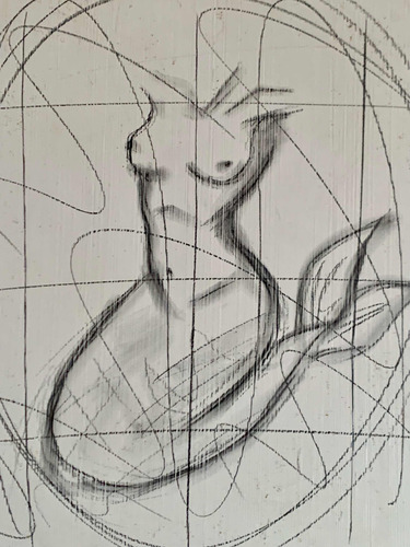 Dibujo La Sirena Juan Soriano (Usado)