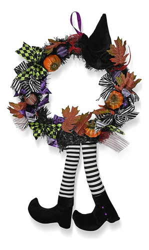 Coronas De Halloween Para La Puerta De Entrada, Con