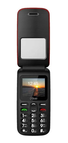 Imagen 3 de 3 de Mlab SOS Senior Phone Shell 3G (1.8") Dual SIM rojo 128 MB RAM