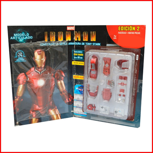 Ironman Construye La Armadura Fasciculo #2 Planeta Agostini