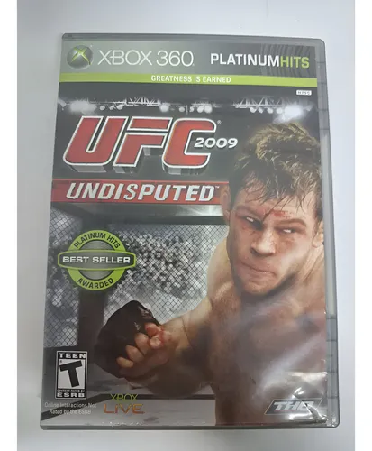 Jeu UFC 2009 Undisputed Xbox 360 - Version Europe - Très Bon état, Complet