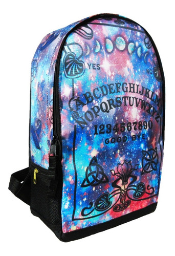 Mochila Ouija Luna Estelar Wicca Juvenil Escolar Backpack 