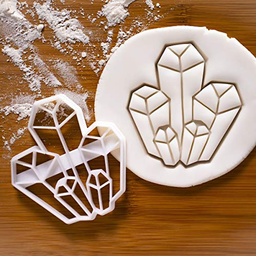 Juego De 3 Cortadores De Galletas Con Piedras Preciosas (dis