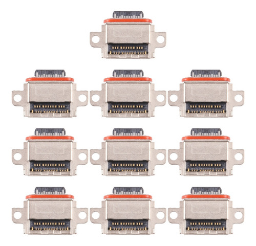 Puerto De Carga De 10 Piezas For Samsung Galaxy Z Flip4 Sm-