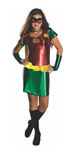 Disfraz Teen Titans Robin Tween Disfraz, Mediano