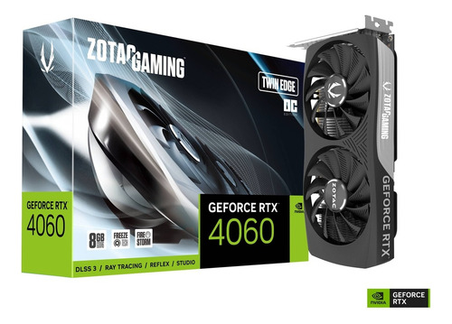 Tarjeta De Video Zotac Nvidia Rtx 4060 8gb Oc Edition (Usado)