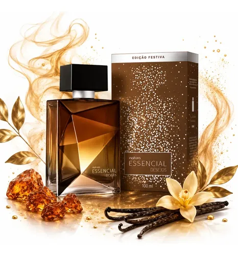 Deo Parfum Essencial Desejos Masculino 100ml - Natura | Frete grátis