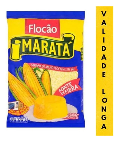 Flocão Maratá 5 Unidades Cuscuz De Sergipe Atacado