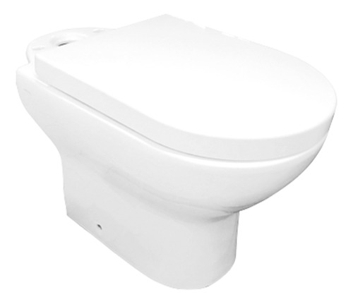 Taza Wc Acros Plus Con Fijaciones Y Manguito A Muro