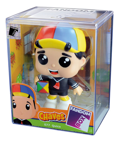 Boneco De Vinil Fandom Box Turma Do Chaves Quico