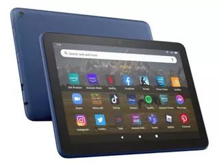 Tablet Amazon Fire Hd 8 32gb Pronta - Imediato Cor Preto