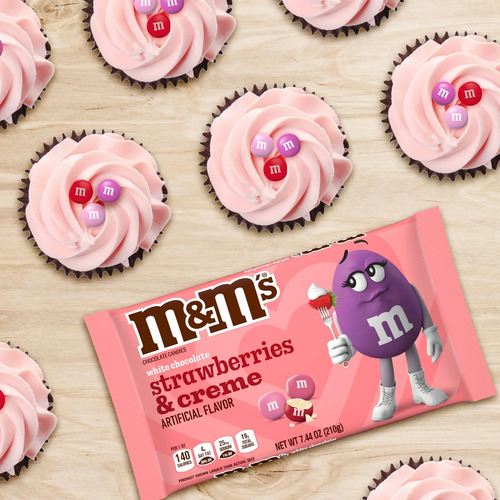 M&m's Strawberries & Creme San Valentin 210g Americano