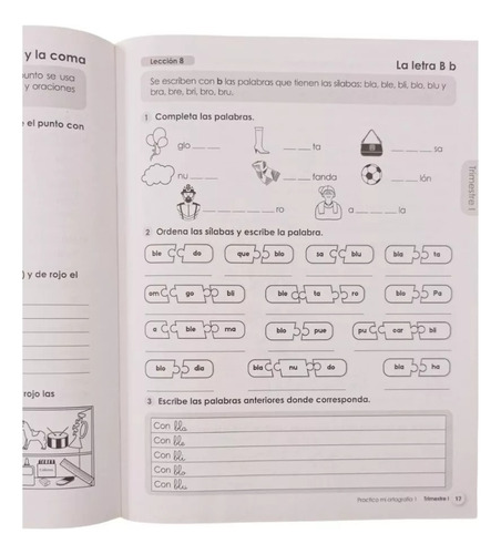 Practico Mi Ortografía 1/ Cuaderno De Trabajo/ Primaria/emu