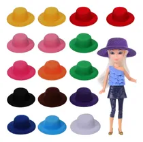 Comprar 16 Pieza 12 Color Muñeca Miniatura Sombrero Mini Formal S