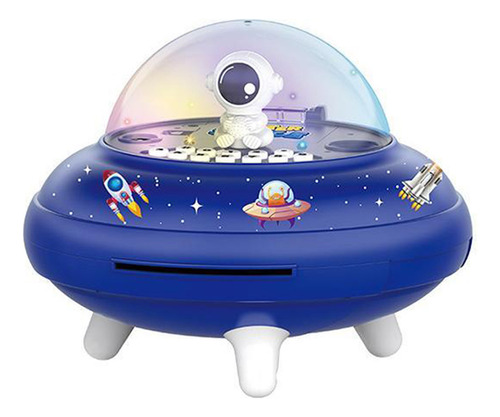 Piggybank Para Crianças Space Astronaut Savings Tank Ufo Sim